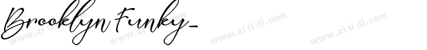 Brooklyn Funky字体转换